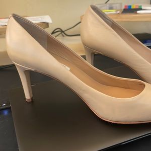 Diane von furstenberg nude pumps